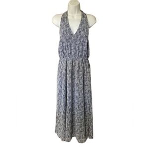 Banana Republic halter maxi. S